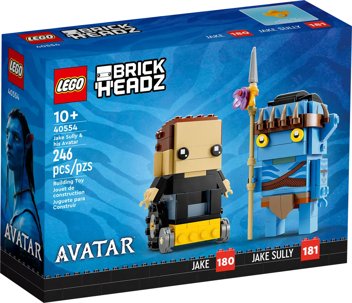 LEGO® BrickHeadz 40554 Jake Sully & his Avatar Building Kit