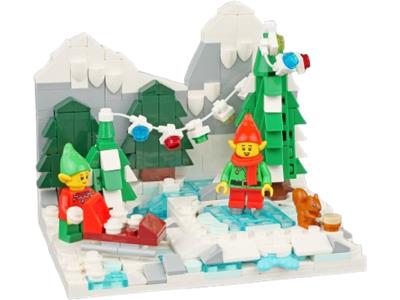 LEGO® Holiday & Event 40564 - Winter Elves Scene Preowned Building Kit