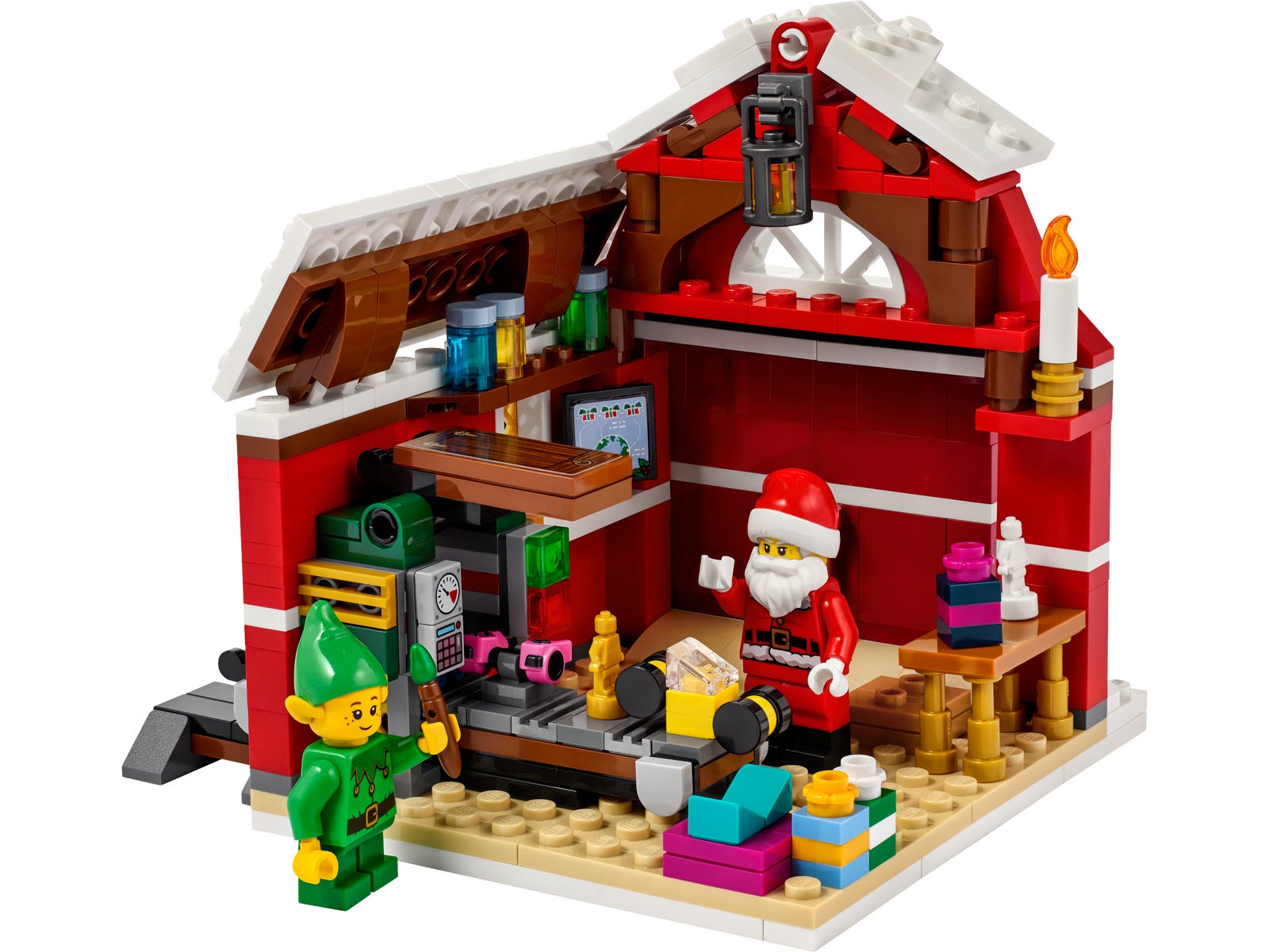 LEGO® Holiday & Event 40565 Santas Workshop Building Kit