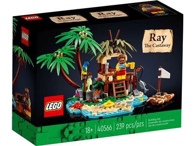 LEGO® Ideas 40566 Ray the Castaway Building Kit
