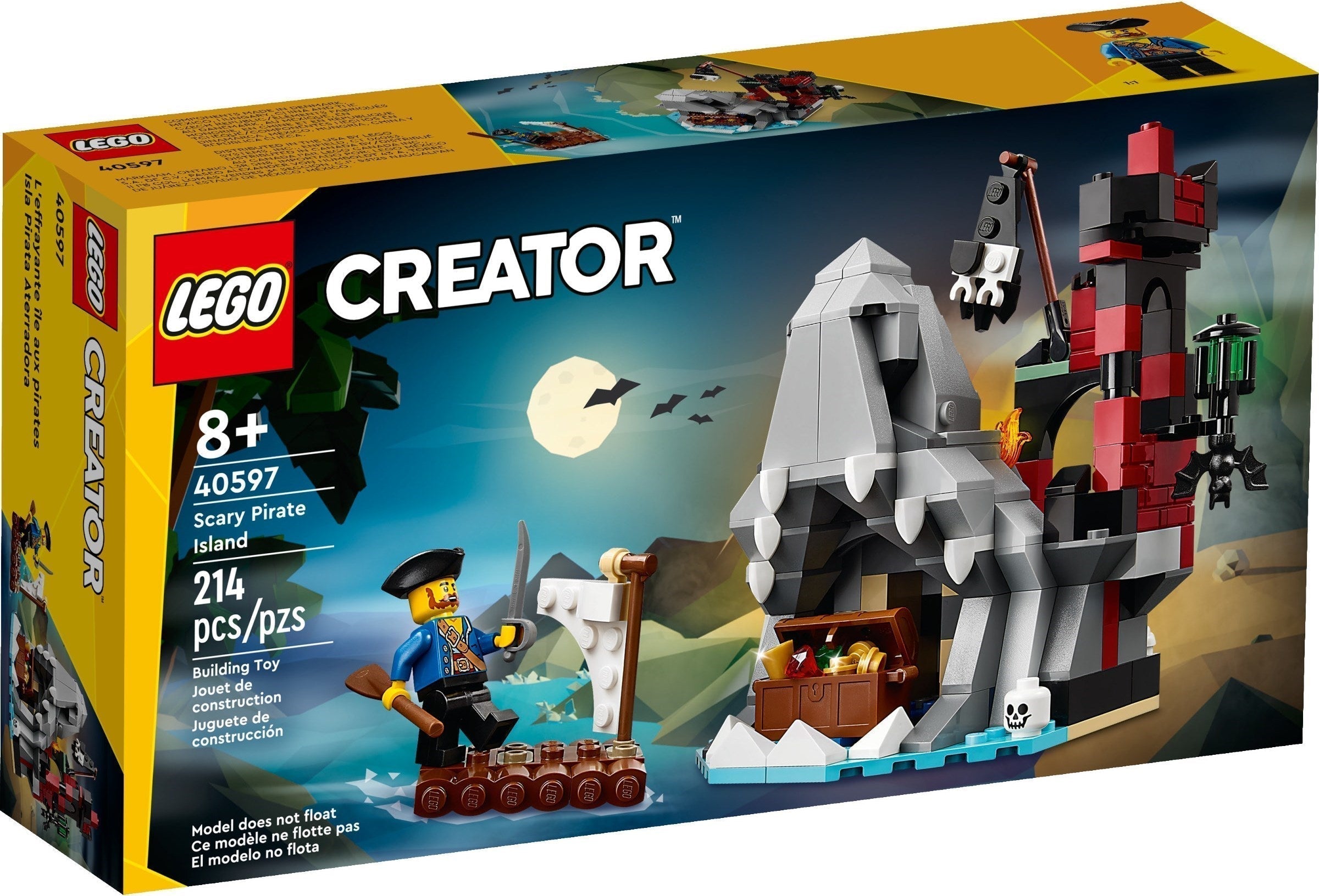 LEGO® Creator 40597 - Scary Pirate Island Preowned Building Kit