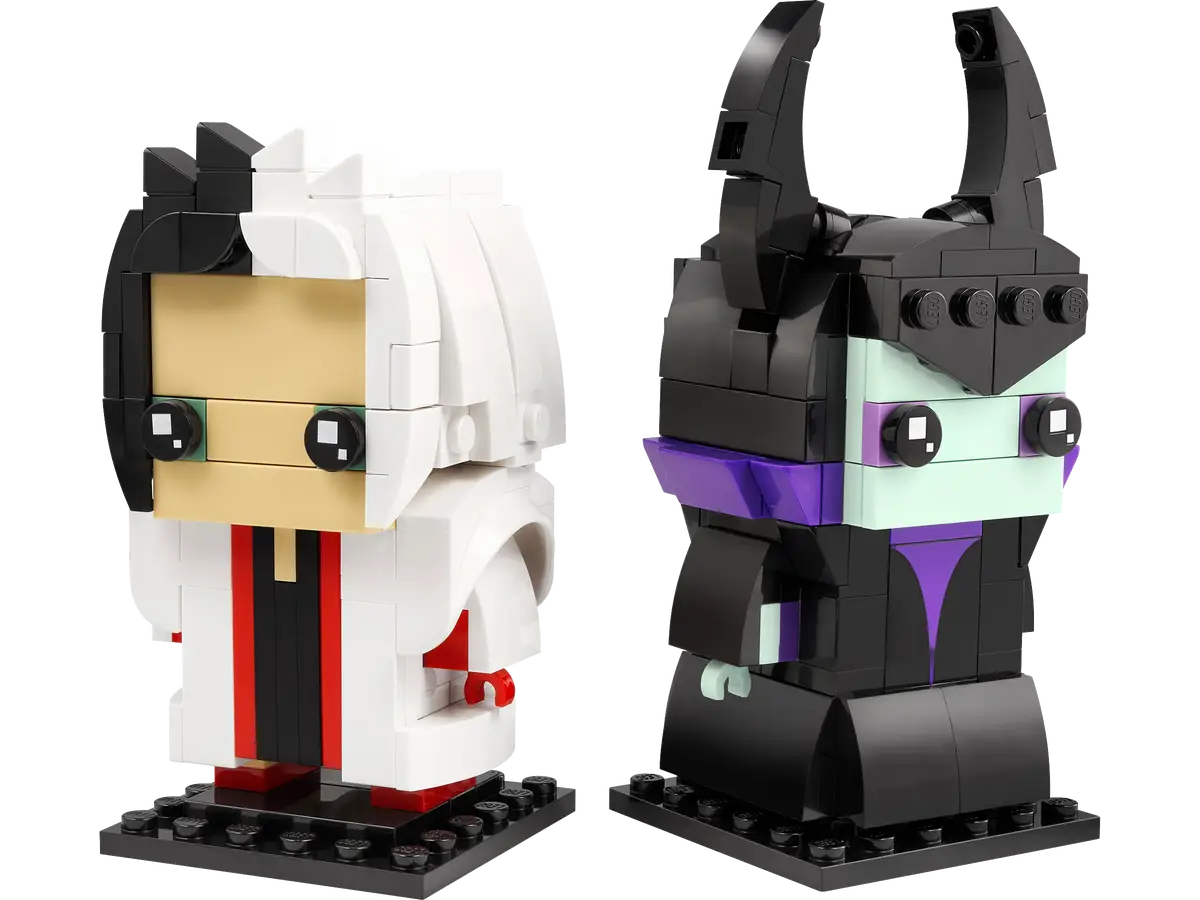 LEGO® BrickHeadz 40620 - Cruella & Maleficent Preowned Building Kit