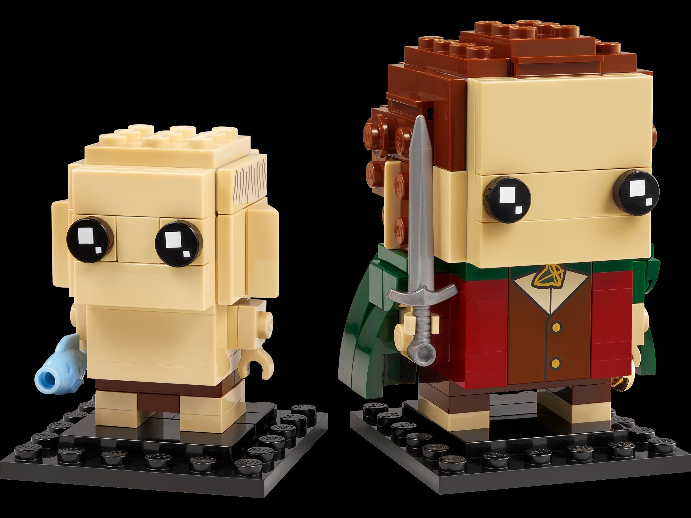 LEGO® BrickHeadz 40630 - Frodo & Gollum Preowned Building Kit
