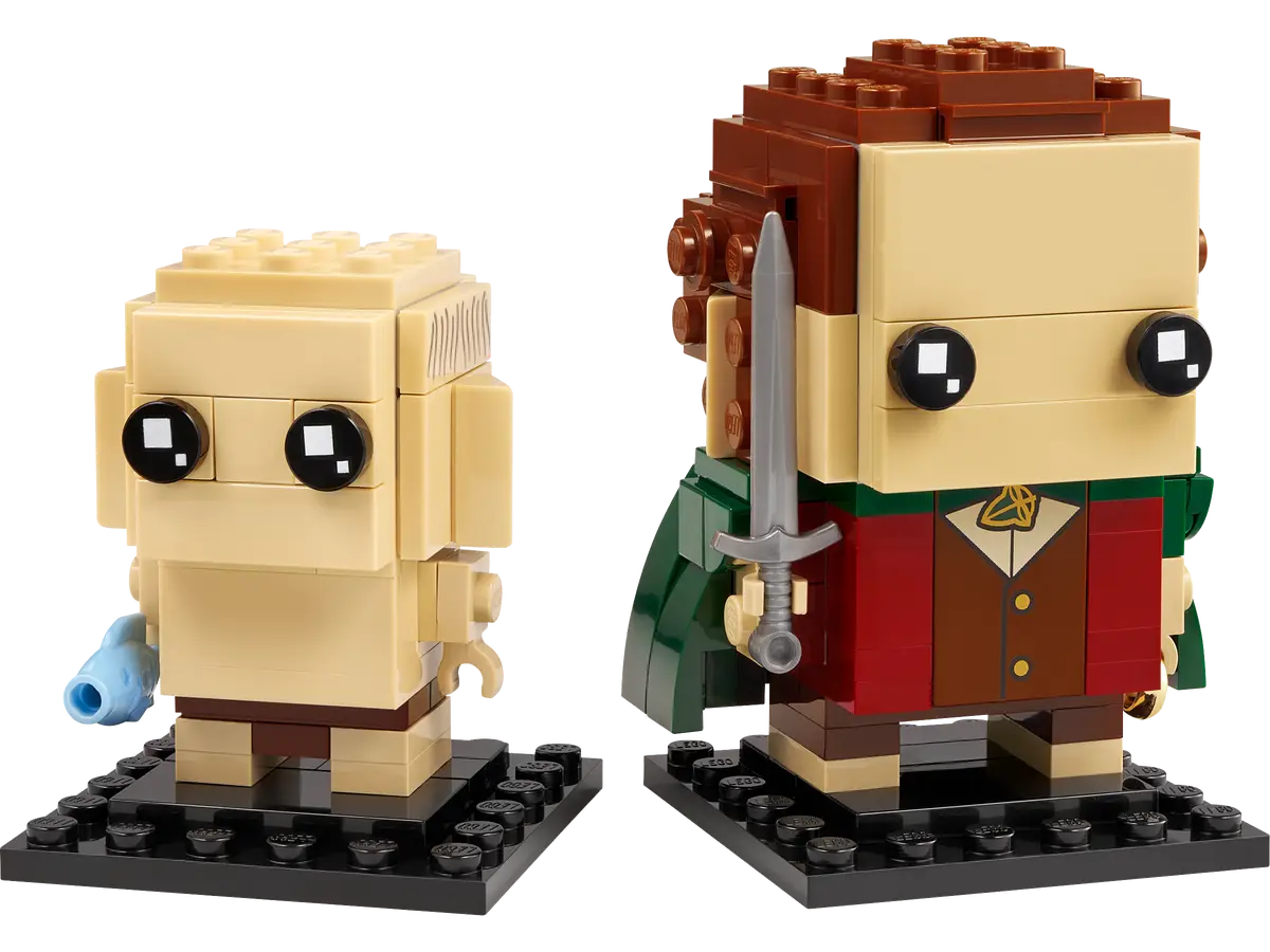 LEGO® BrickHeadz 40630 - Frodo & Gollum Preowned Building Kit