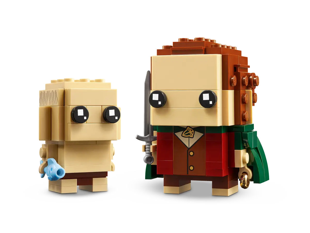 LEGO® BrickHeadz 40630 - Frodo & Gollum Preowned Building Kit