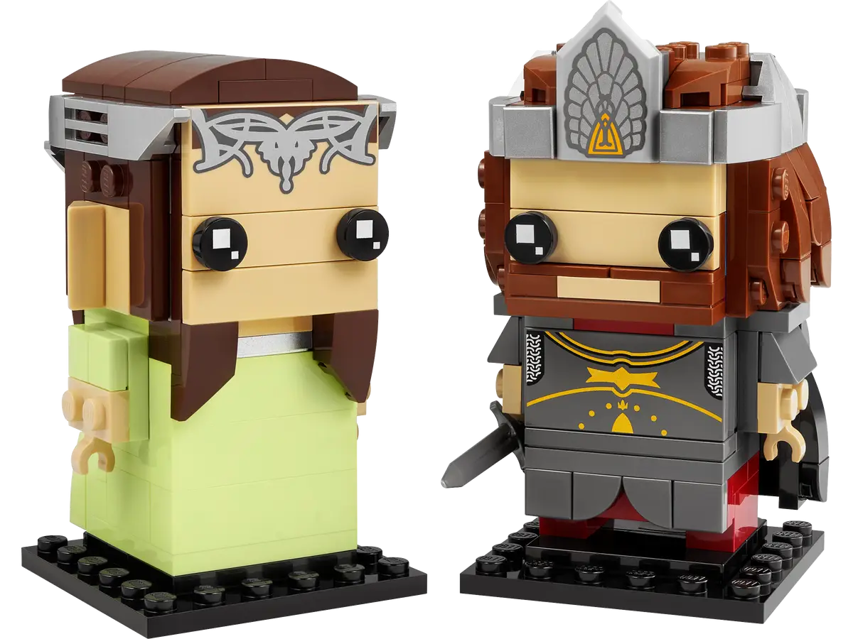 LEGO® BrickHeadz 40632 - Aragorn & Arwen Preowned Building Kit