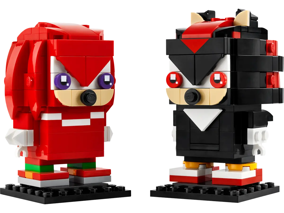 LEGO® BrickHeadz 40672 - Sonic the Hedgehog: Knuckles & Shadow Preowned Building Kit