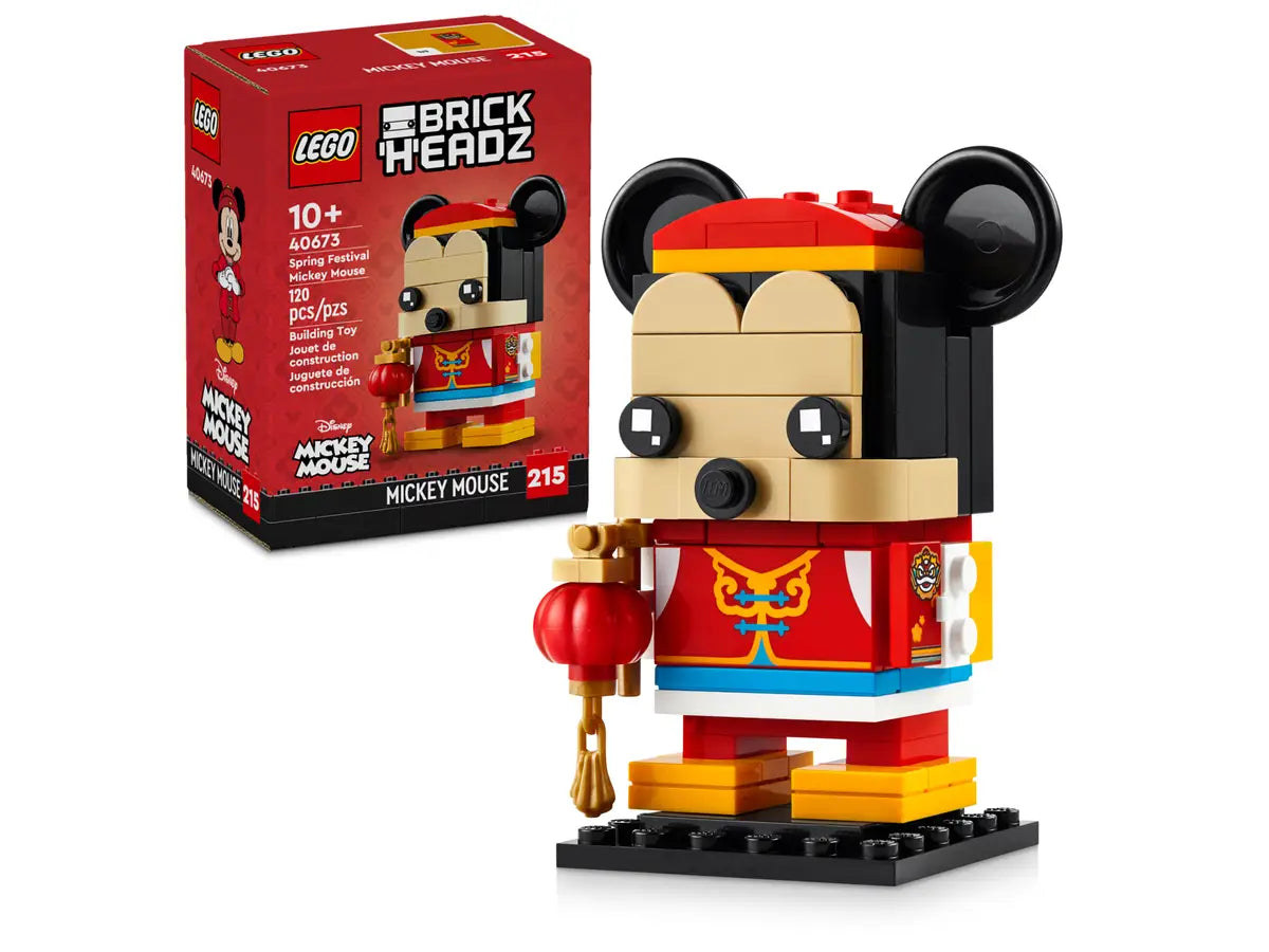 LEGO® BrickHeadz 40673 Spring Festival Mickey Mouse Building Kit