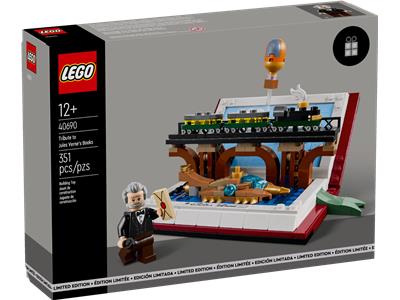 LEGO® Promotional 40690 - Tribute to Jules Verne's Books Preowned Building Kit