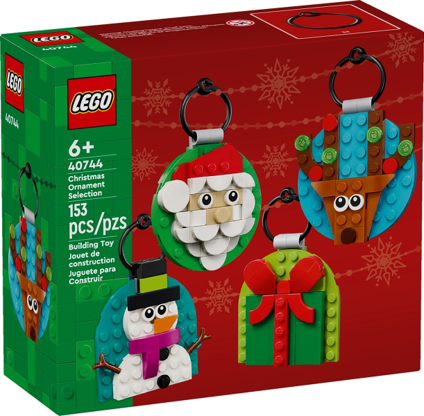 LEGO® Holiday & Event 40744 Christmas Ornament Selection Building Kit