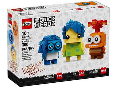 LEGO® BrickHeadz 40749-1 Joy, Sadness & Anxiety