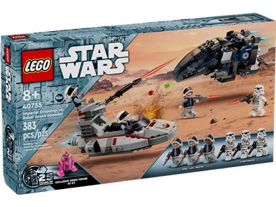 LEGO® Star Wars 40755-1 Imperial Dropship vs. Rebel Scout Speeder