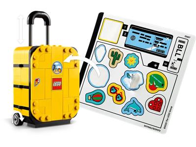 LEGO® Exclusive 40817 - Yellow Travel Suitcase Building Kit