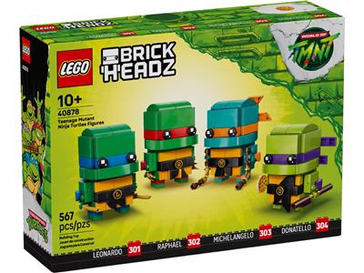 LEGO® BrickHeadz 40878-1 Teenage Mutant Ninja Turtles Figures