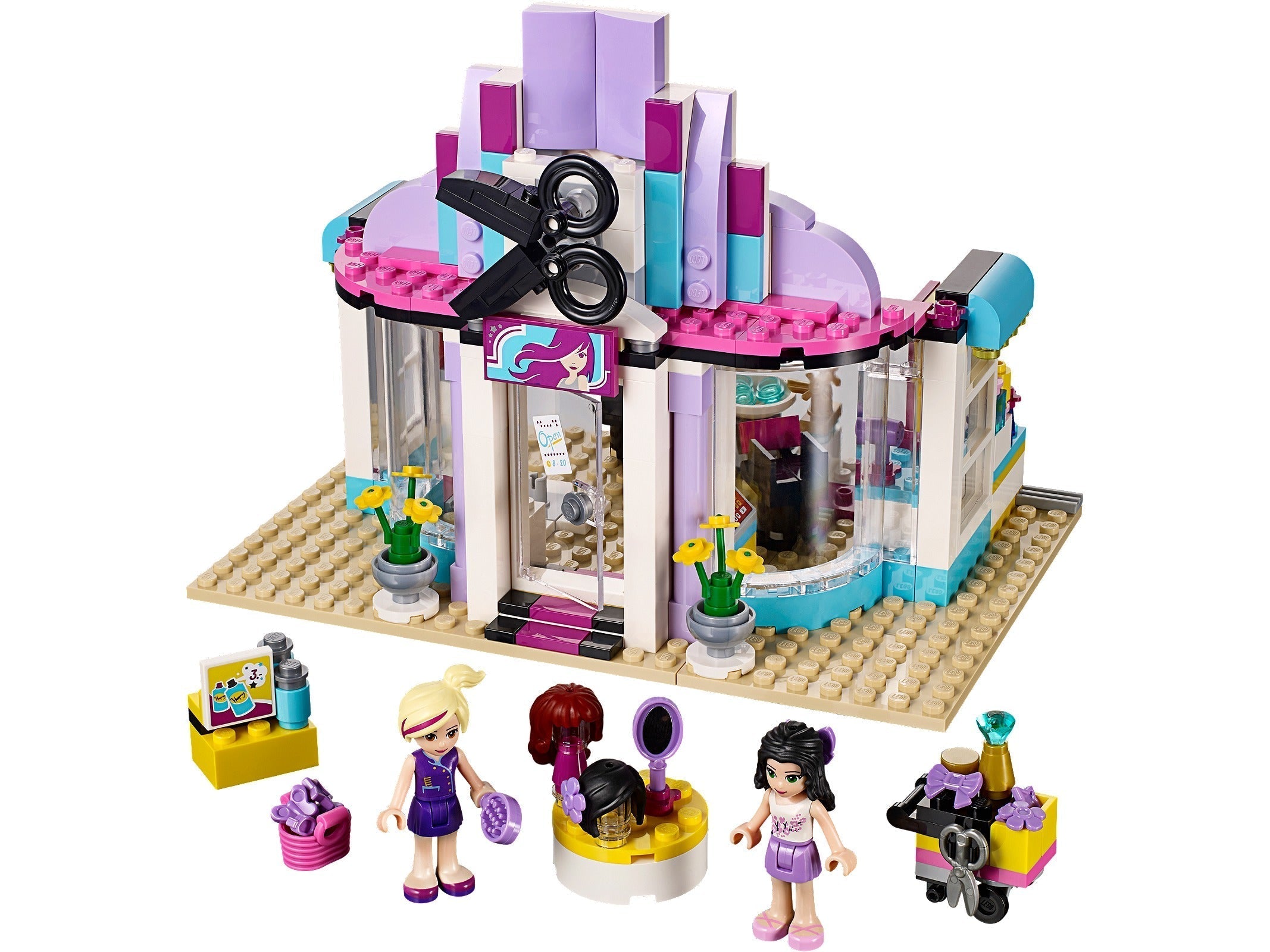 LEGO® Friends 41093 - Heartlake Hair Salon Preowned Building Kit