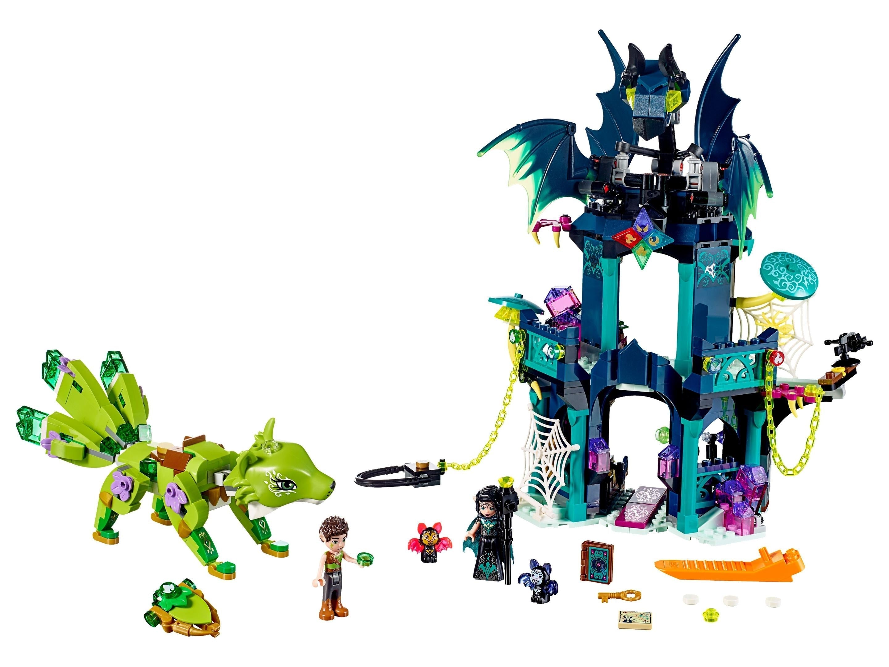 LEGO® Elves 41194 - Nocturas Tower & the Earth Fox Rescue Preowned Building Kit