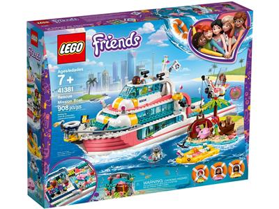 LEGO® Friends 41381 - Rescue Mission Boat Preowned Building Kit