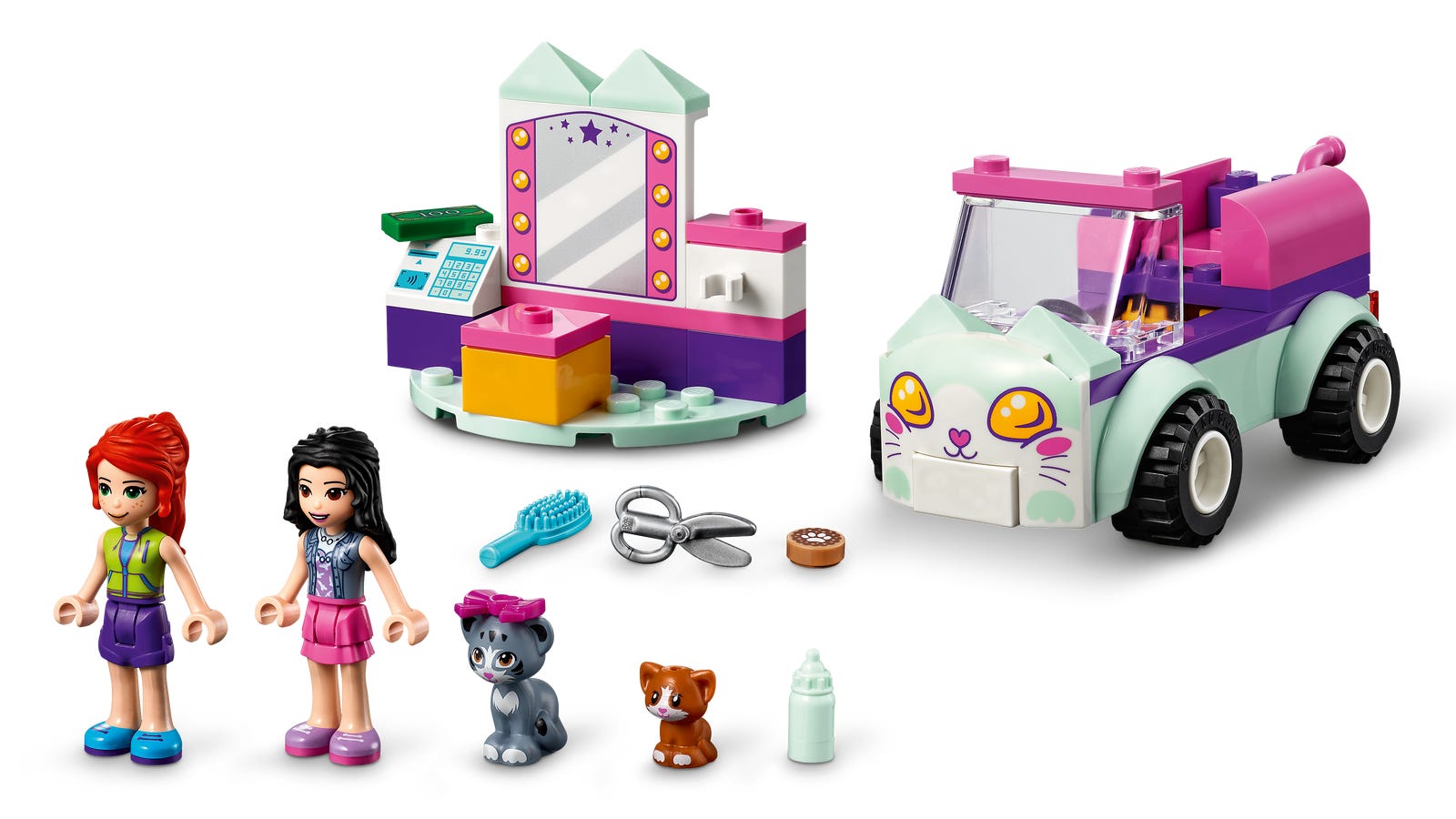 LEGO® Friends 41439 Cat Grooming Car Building Kit
