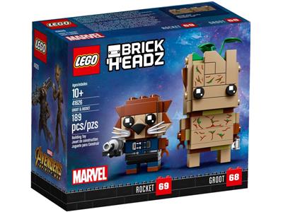 LEGO® BrickHeadz 41626-1 - Groot & Rocket