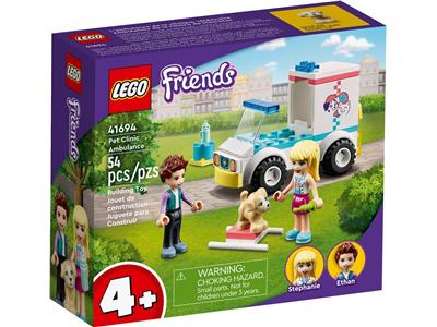 LEGO® Friends 41694 - Pet Clinic Ambulance Preowned Building Kit
