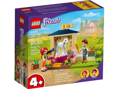 LEGO® Friends 41696 Pony-Washing Stable Building Kit