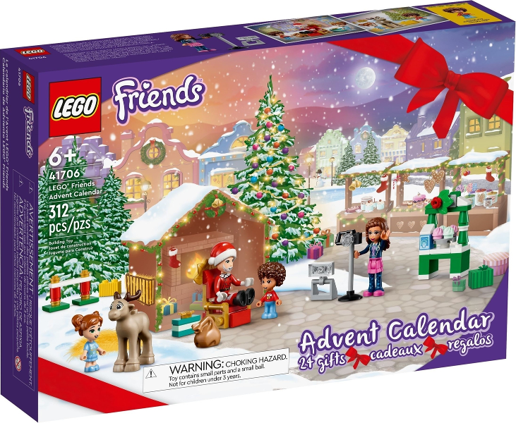 LEGO® Holiday & Event 41706 Friends Advent Calendar 2022 Building Kit