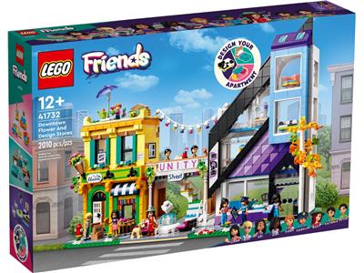 LEGO® Friends 41732 - Downtown Flower and Design Stores Preowned Building Kit