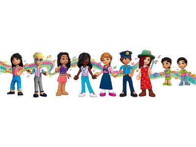 LEGO® Friends 41732 Downtown Flower and Design Stores Building Kit