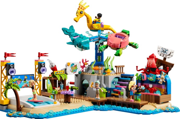 LEGO® Friends 41737 - Beach Amusement Park Preowned Building Kit