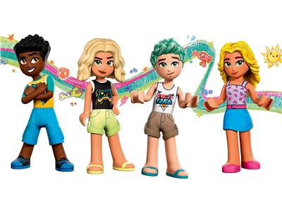 LEGO® Friends 41737 Beach Amusement Park Building Kit