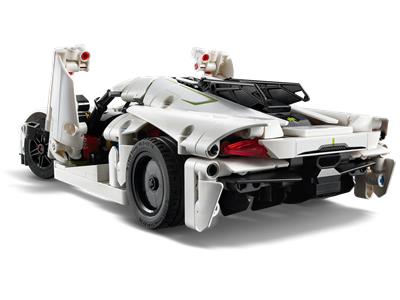 LEGO® Technic 42184 Koenigsegg Jesko Absolut White Hypercar Building Kit