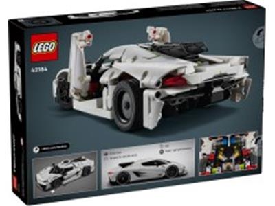 LEGO® Technic 42184 Koenigsegg Jesko Absolut White Hypercar Building Kit