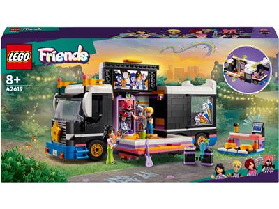 LEGO® Friends 42619 Pop Star Music Tour Bus Building Kit