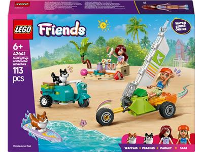 LEGO® Friends 42641 - Surfing Dogs and Scooter Adventure Preowned Building Kit