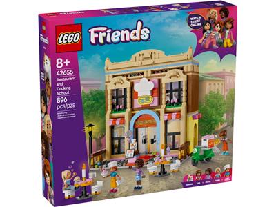 LEGO® Friends 42655 - Restaurant and Cooking School Preowned Building Kit