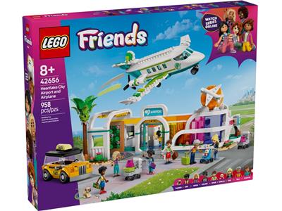 LEGO® Friends 42656 - Heartlake City Airport and Airplane Preowned Building Kit
