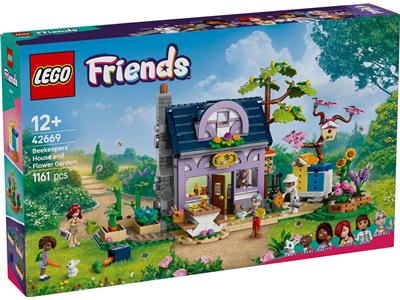 LEGO® Friends 42669 - Beekeepers' House and Flower Garden Preowned Building Kit