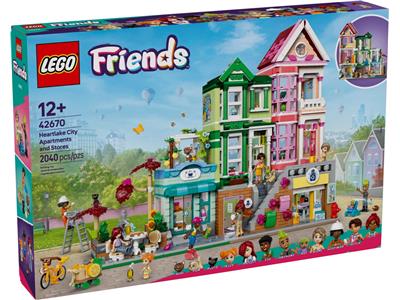 LEGO® Friends 42670 - Heartlake City Apartments and Shops Preowned Building Kit
