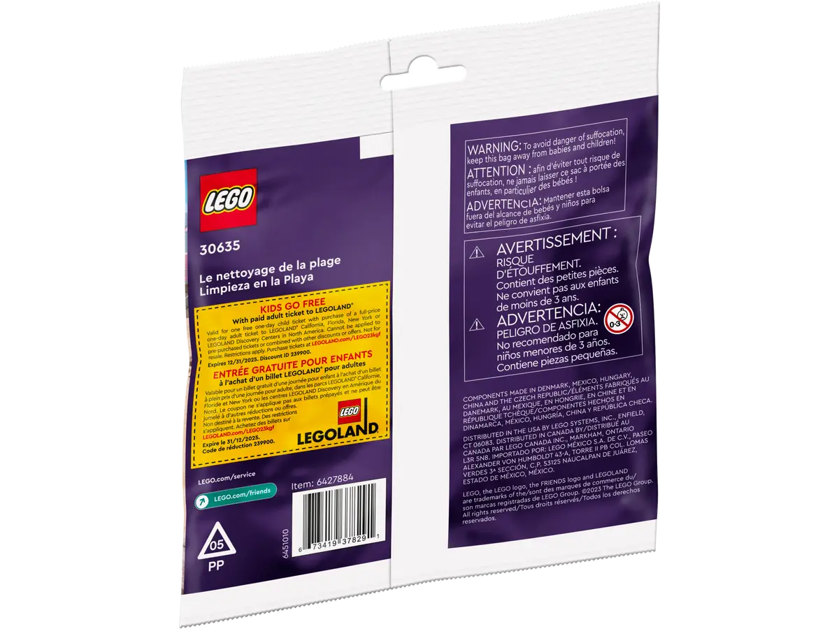 LEGO® Polybag – Friends 30635-1 Beach Cleanup