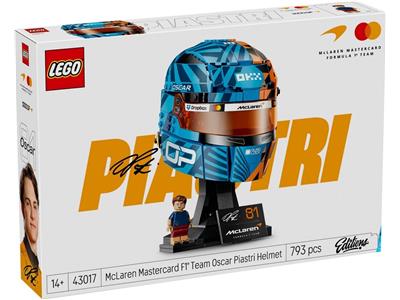 LEGO® Editions 43017-1 McLaren Mastercard F1 Team Oscar Piastri Helmet