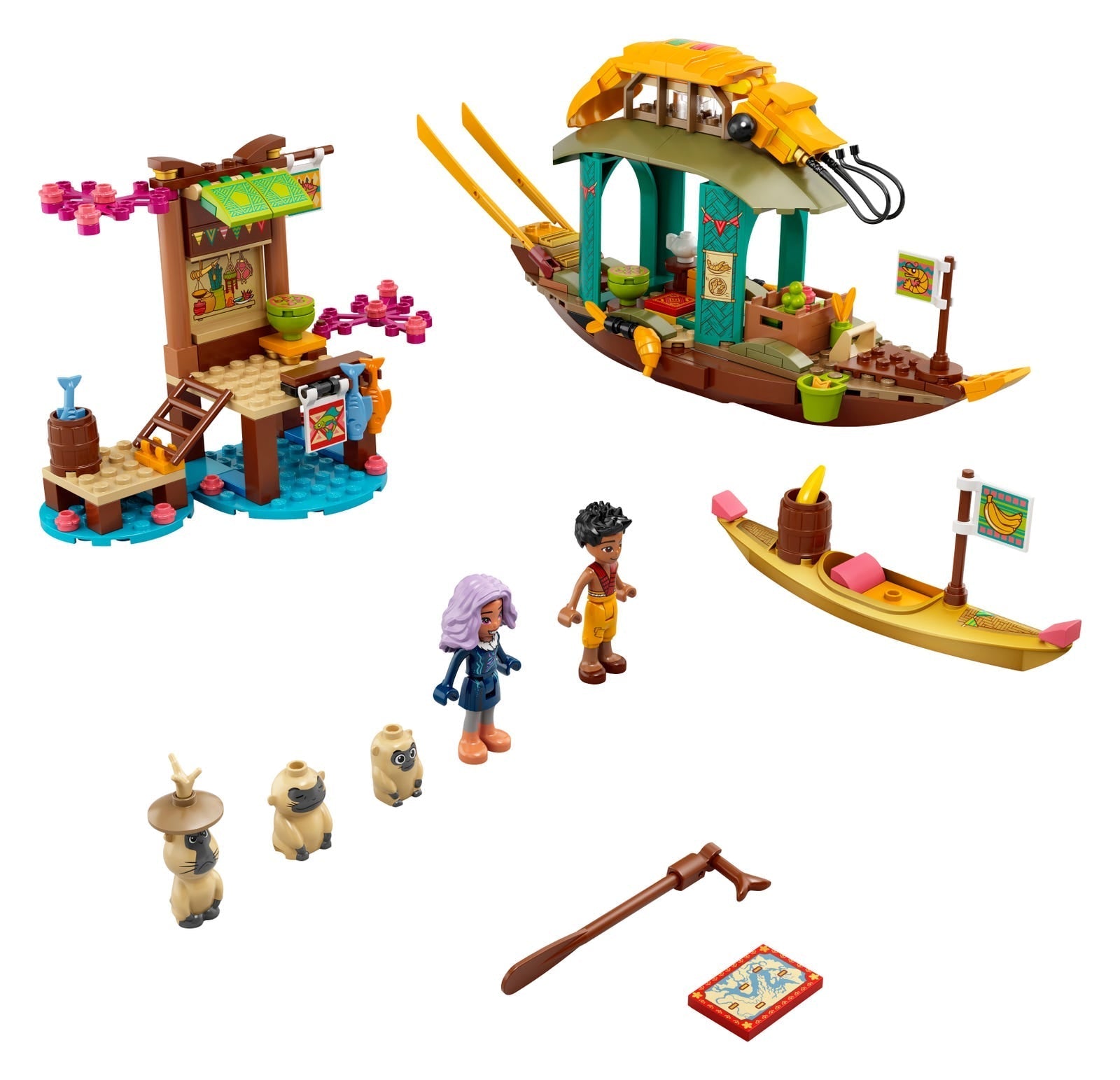 LEGO® Disney 43185 Bouns Boat Building Kit