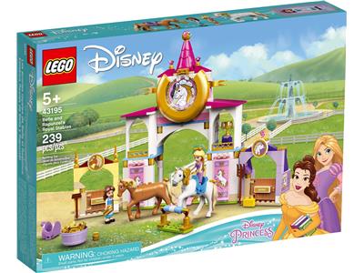 LEGO® Disney 43195 Belle and Rapunzels Royal Stables Building Kit