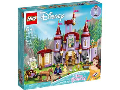 LEGO® Disney 43196 Belle and the Beast's Castle Building Kit
