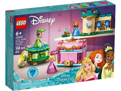 LEGO® Disney 43203 - Aurora Merida and Tianas Enchanted Creations Preowned Building Kit