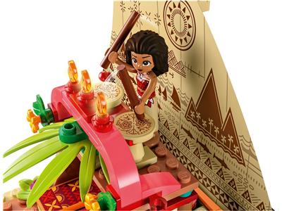 LEGO® Disney 43210 Moana's Wayfinding Boat Building Kit