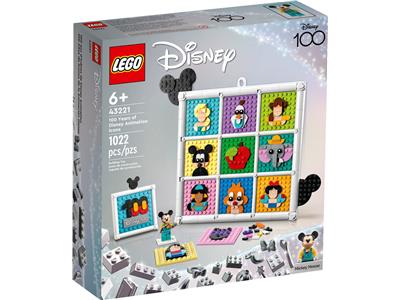 LEGO® Disney 43221 100 Years of Disney Animation Icons Building Kit