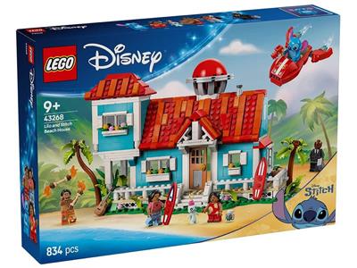LEGO® Disney 43268 Lilo and Stitch Beach House Building Kit