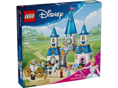 LEGO® Disney 43275 - Cinderella's Castle & Horse Carriage Preowned Building Kit
