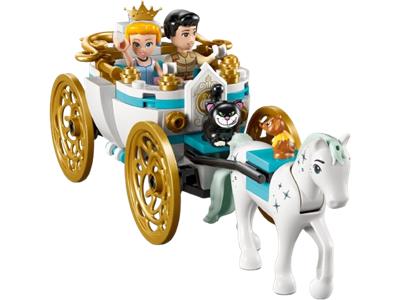 LEGO® Disney 43275 - Cinderella's Castle & Horse Carriage Preowned Building Kit