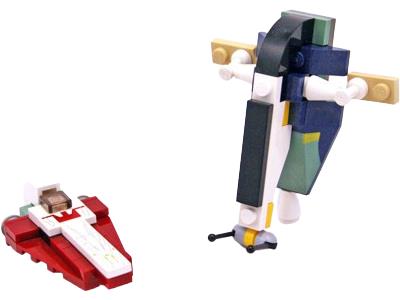 LEGO® Star Wars 4487-1 Jedi Starfighter & Slave I